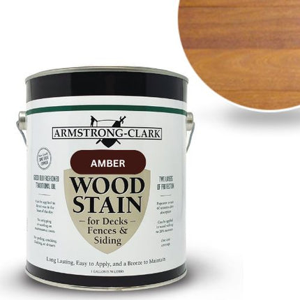 ARMSTRONG CLARK TRANSPARENT HARDWOOD IPE AMBER STAIN