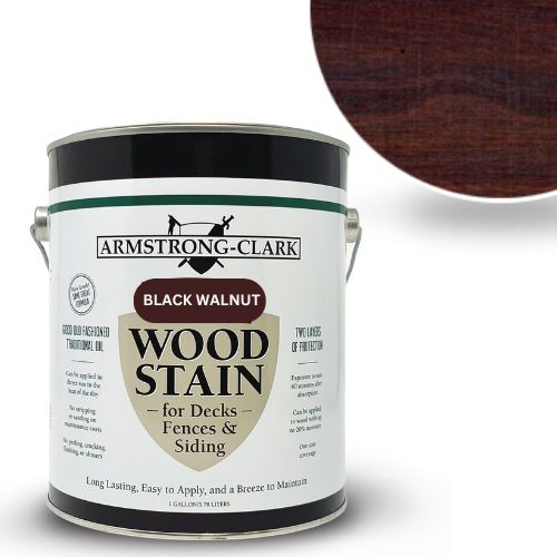 ARMSTRONG CLARK TRANSPARENT HARDWOOD IPE BLACK WALNUT STAIN